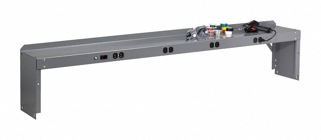 Med Grey Electrical Shelf Riser B1000