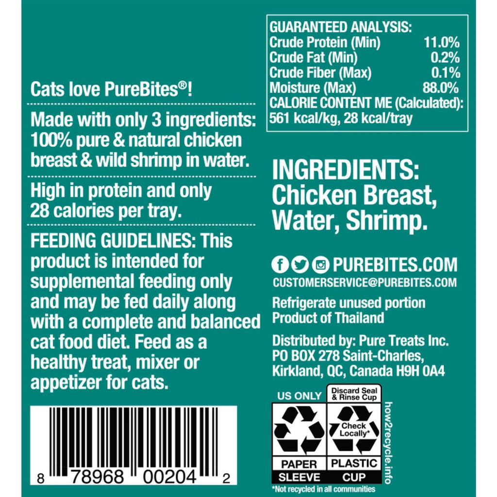 Chicken Breast & Shrimp in Water Cat Food Topper I974273