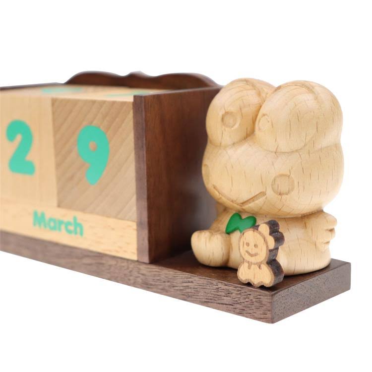 Wooden Perpetual Calendar F255