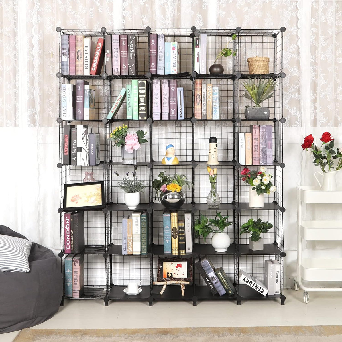 20 Cube Wire Storage Organizer Shelves M5579