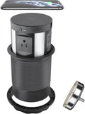 Automatic Pop up Power Outlet with Wireless Charger, 2 USB Port, RJ45 and HDMI Port W59131