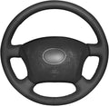 Leather Steering Wheel Cover T93233
