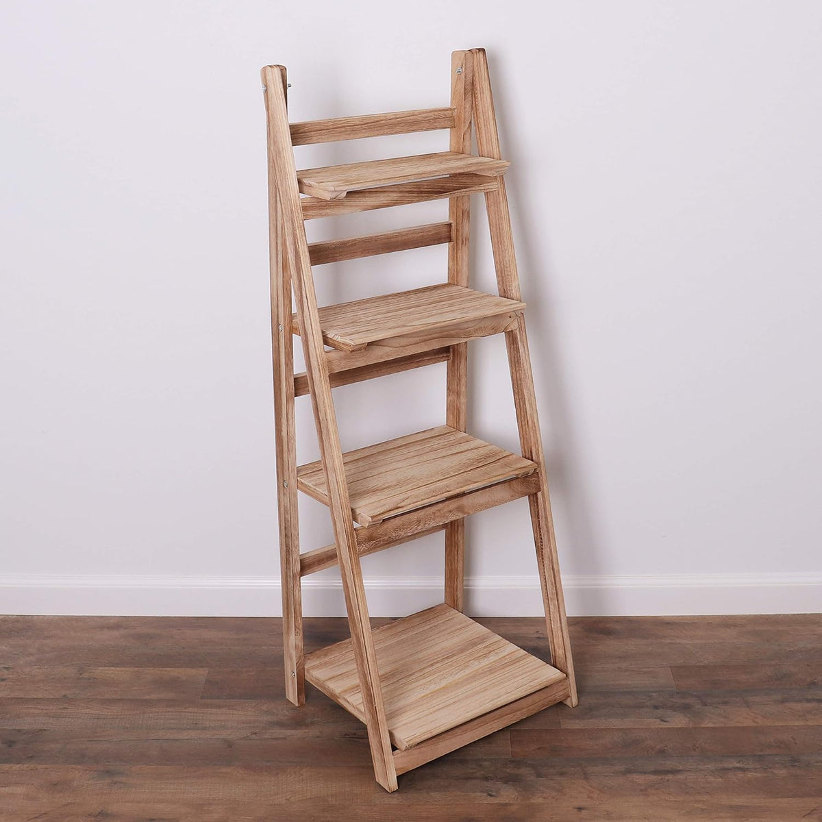 Wooden Ladder Bookshelf Y60343