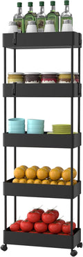 5 Tier Rolling Storage Cart Q4797
