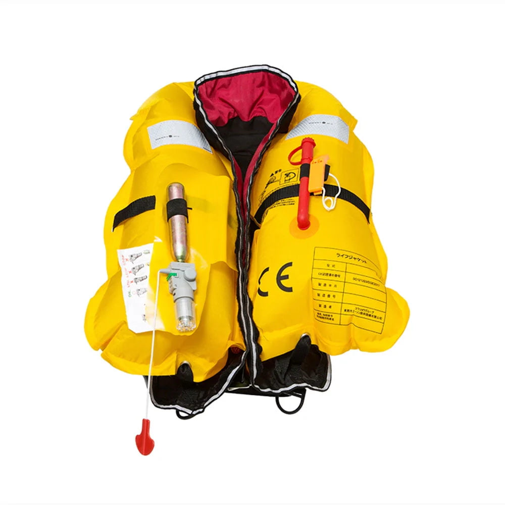 Adult Inflatable Life Jacket with Whistle Z3423