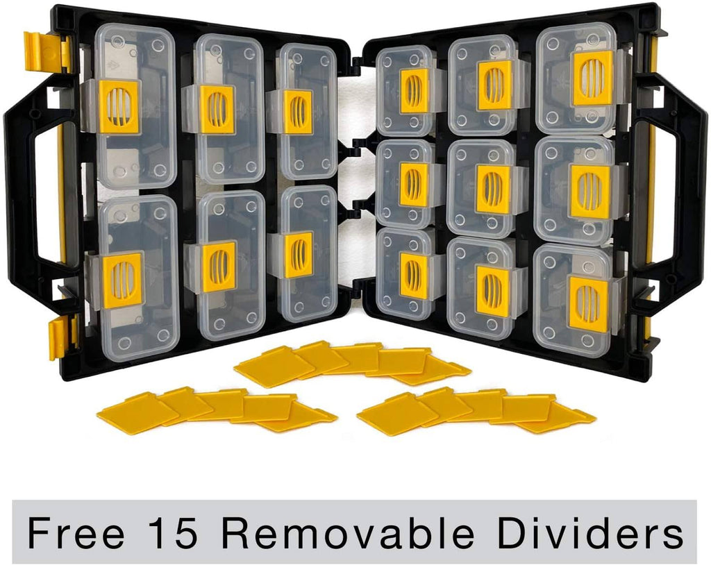 Mobile Hardware Case Tackle Box with Removable Compartment S32100