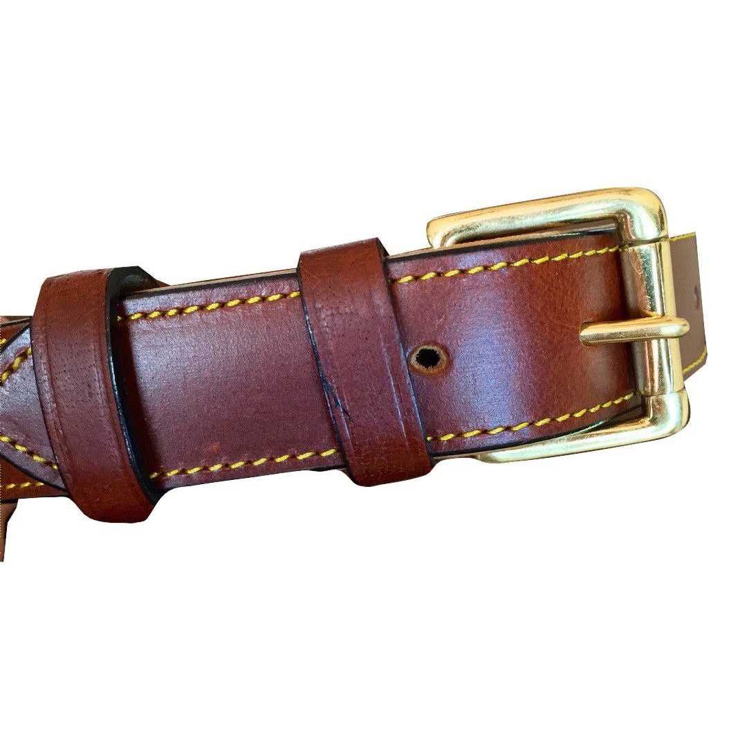 Leather Padded Dog Collar M669
