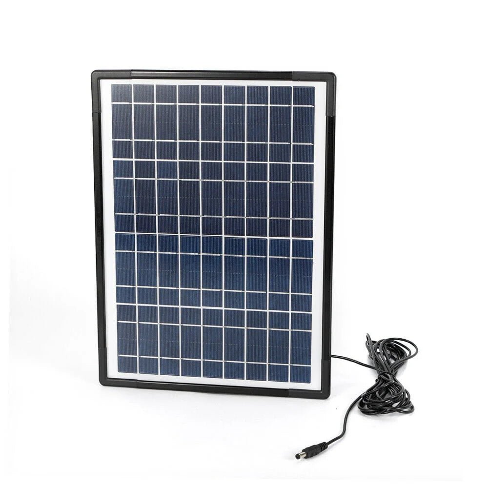Portable Solar Panel Power Generator Kit with 4 Bulbs E617306