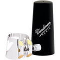 Silver-Plated Bass Clarinet Ligature with Plastic Cap L199