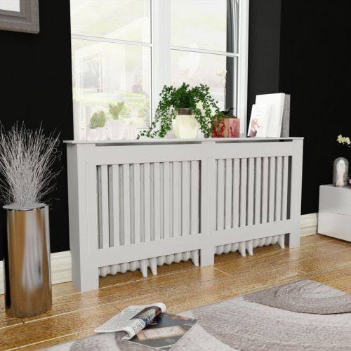 White MDF Radiator Cover E46753