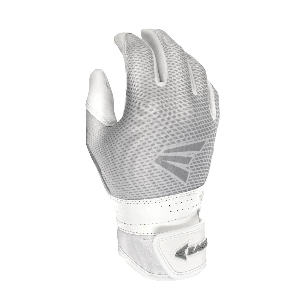 White Large Fastpitch Softball Batting Gloves G38300