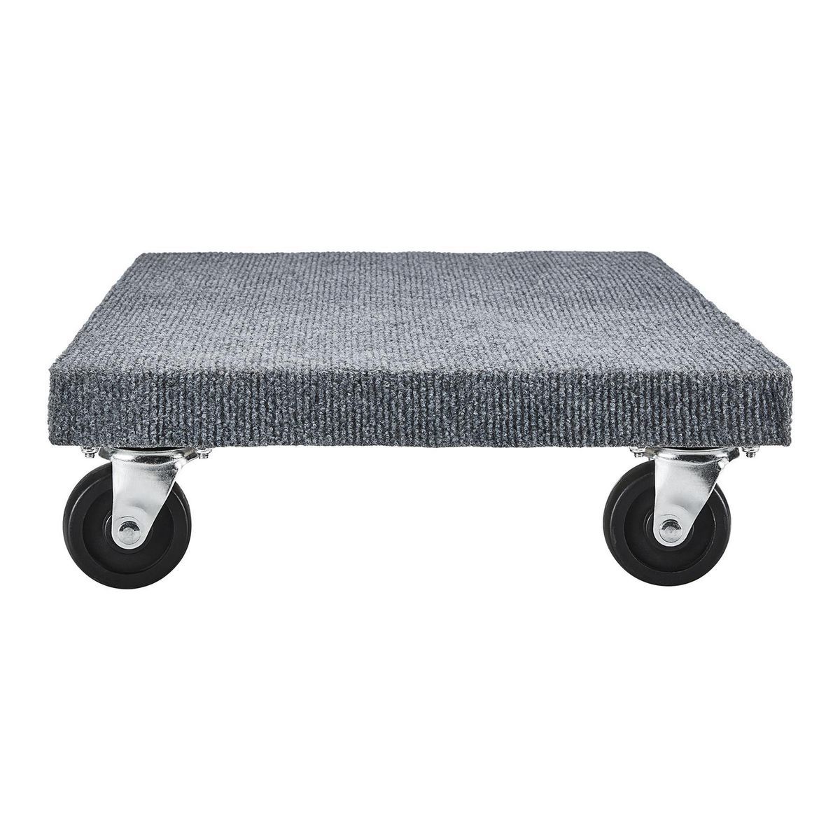 24 in. x 16 in. 1000 lb. Capacity Solid Deck Hardwood Dolly with Carpet H305