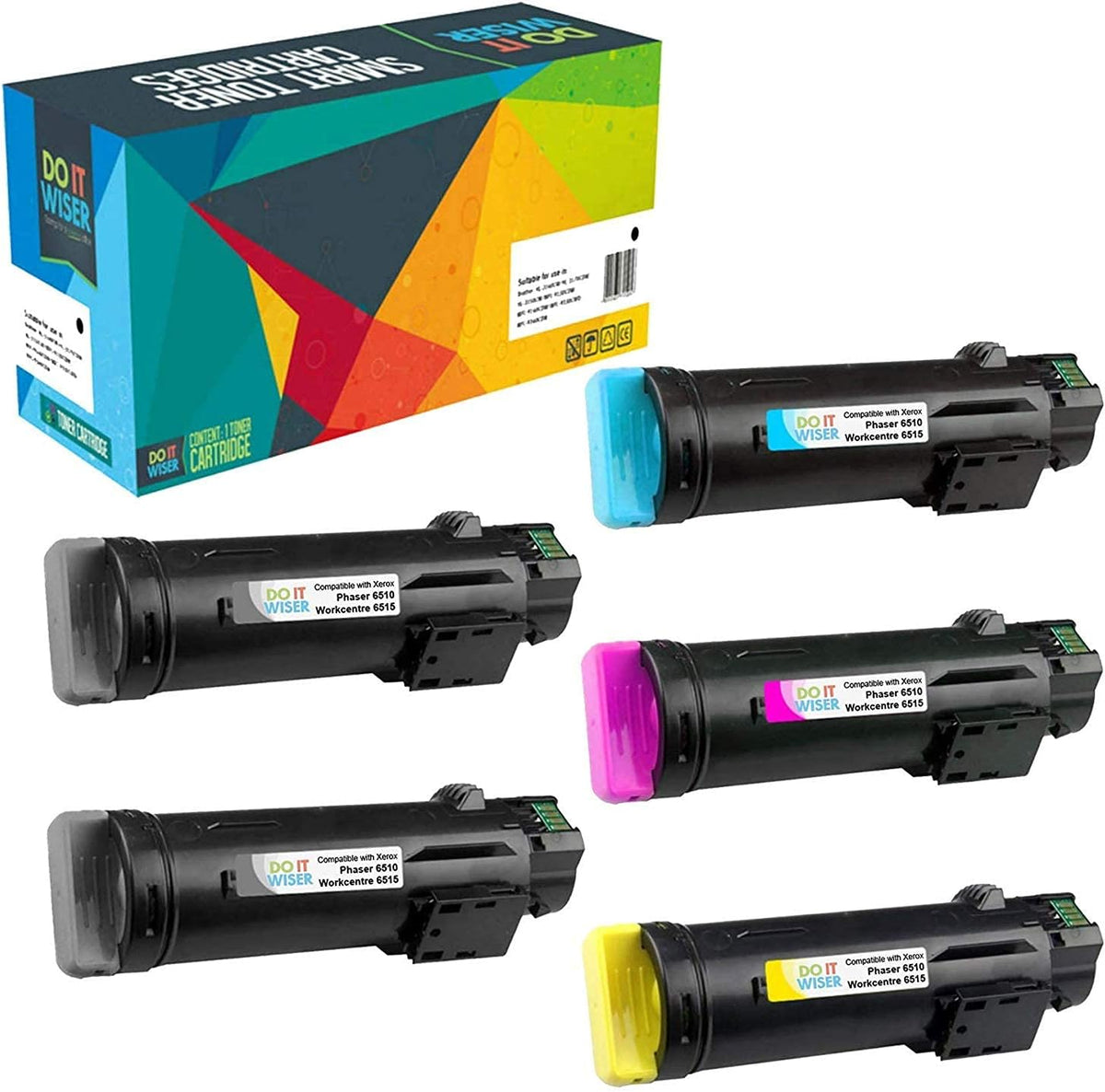 Compatible Toner Cartridge Replacement 5 Pack S94919