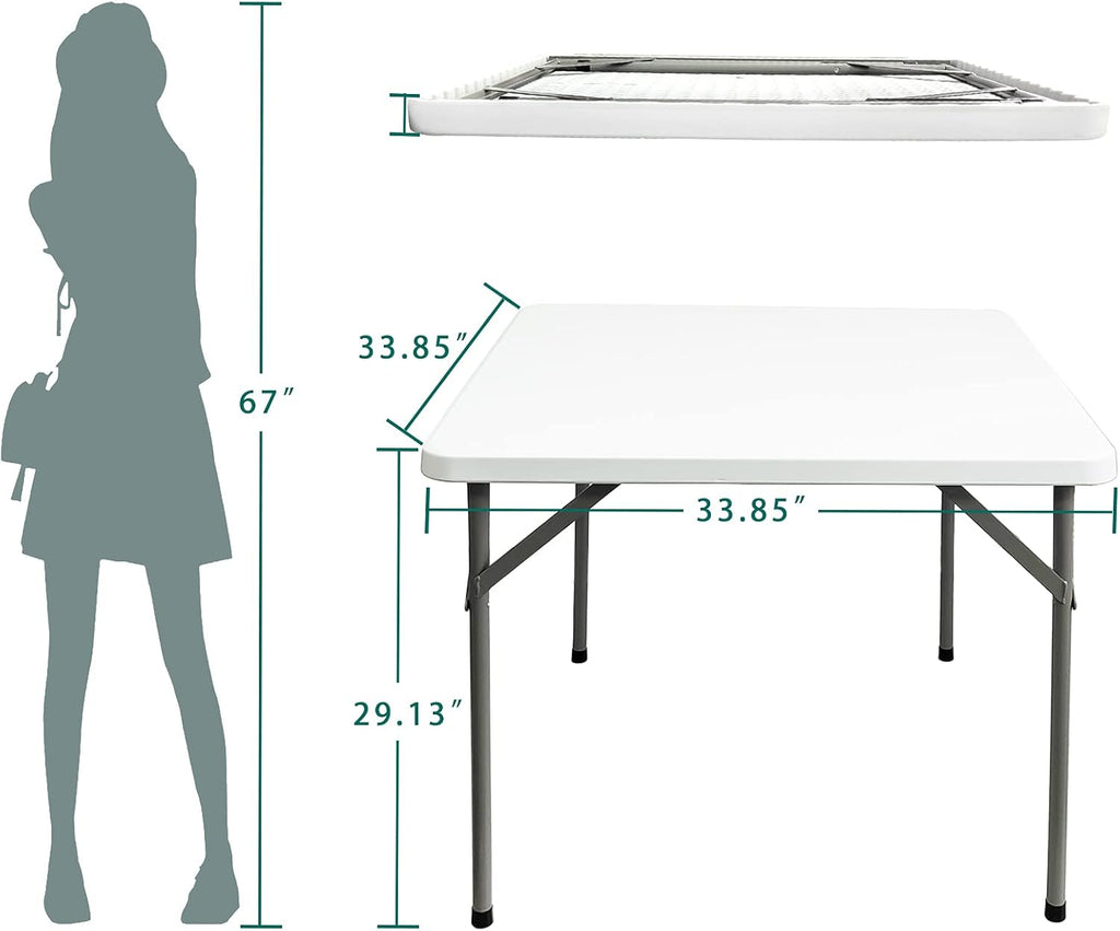Square Folding Card Table V420