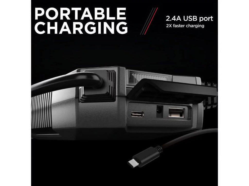 Restored Lithium Jump Starter and USB Power Pack 2500 Peak Amp 12V I922