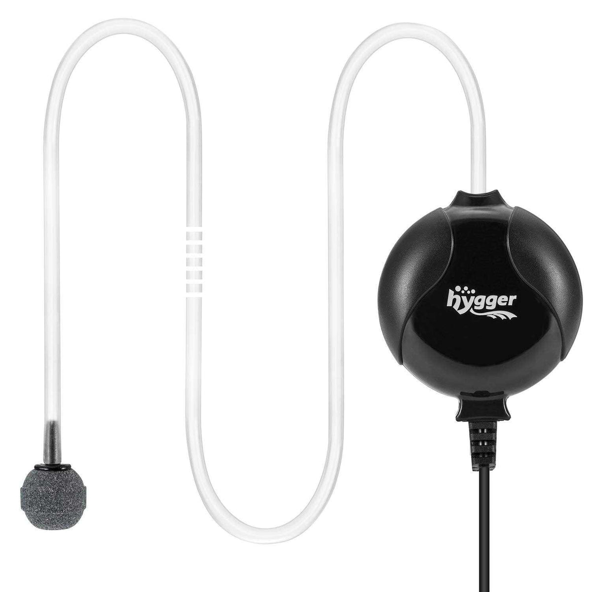 Quiet Mini Aquarium Air Pump 1.5 Watt with Accessories Black C23216