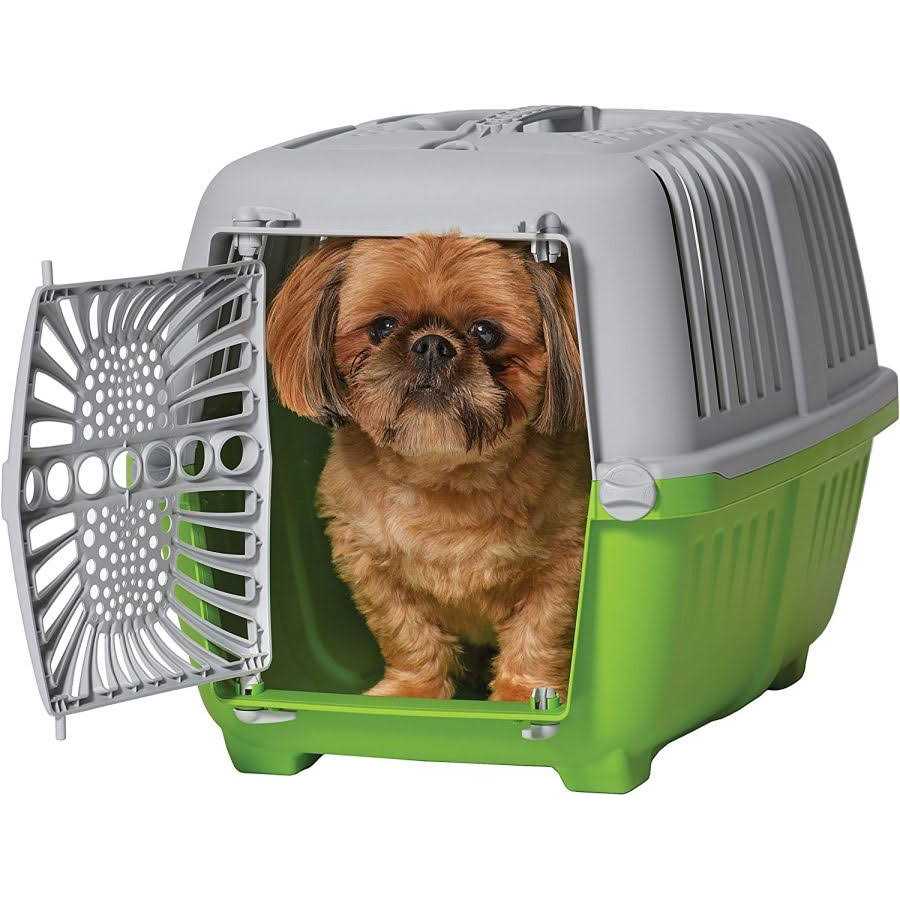 Plastic Door Travel Carrier Pet Kennel X655960