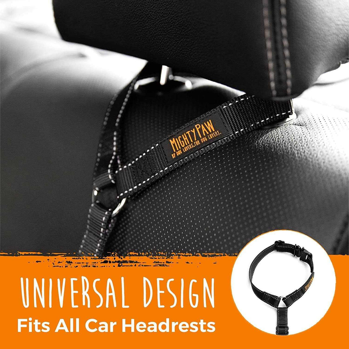 Dog Headrest Seat Belt Z8026
