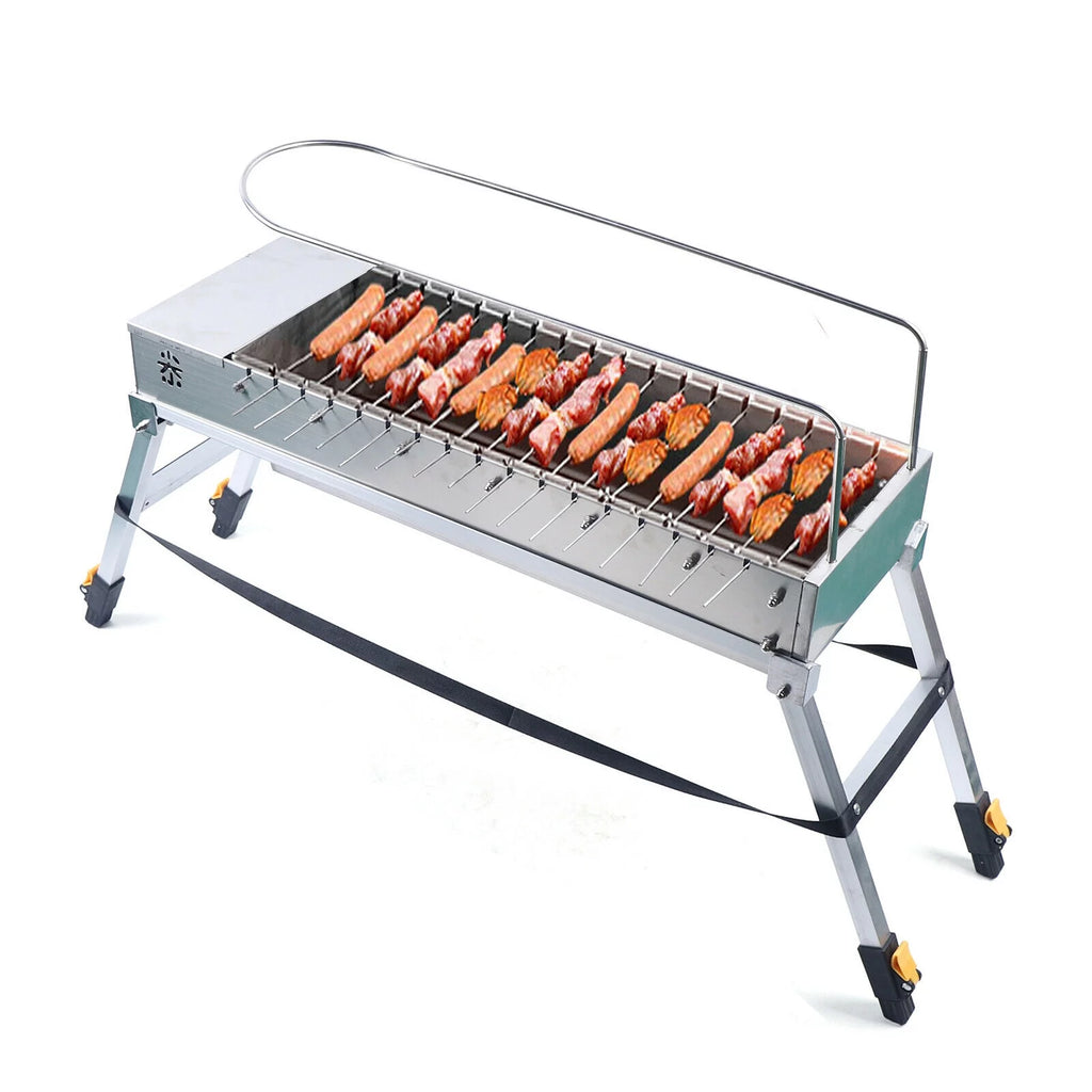Automatic Flip Barbecue Stove Outdoor BBQ S2570