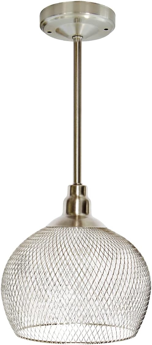 12volt DC LED Pendant Light with Cage Shade C582022