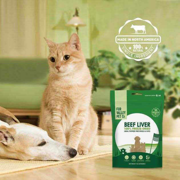 Beef Liver Freeze-Dried Dog & Cat Food Topper K705892