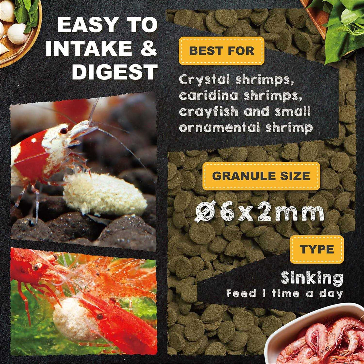 High Protein Shrimp Food 0.7oz O3189