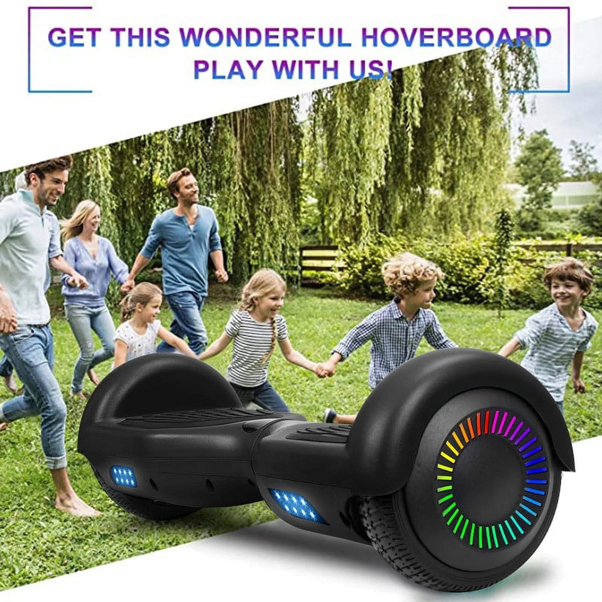 6.5 Two Wheel Self Balancing Scooter with Seat Attachment T768285