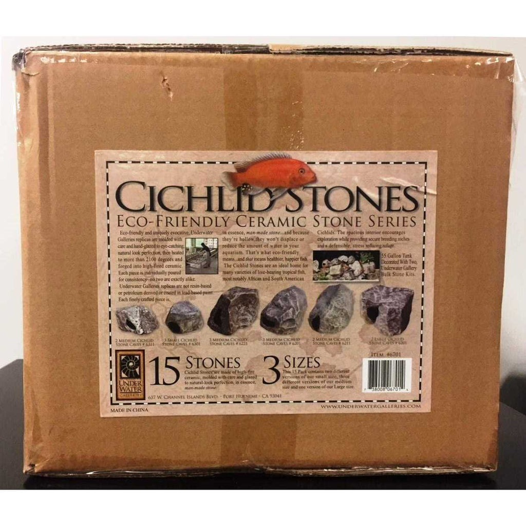15-Pack Cichlid Stone T829636