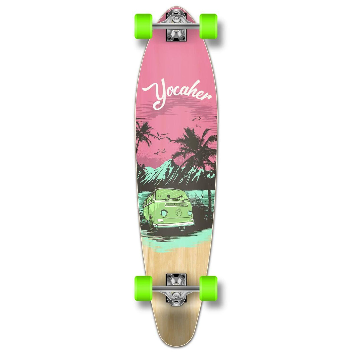 Kicktail Longboard Complete B1947