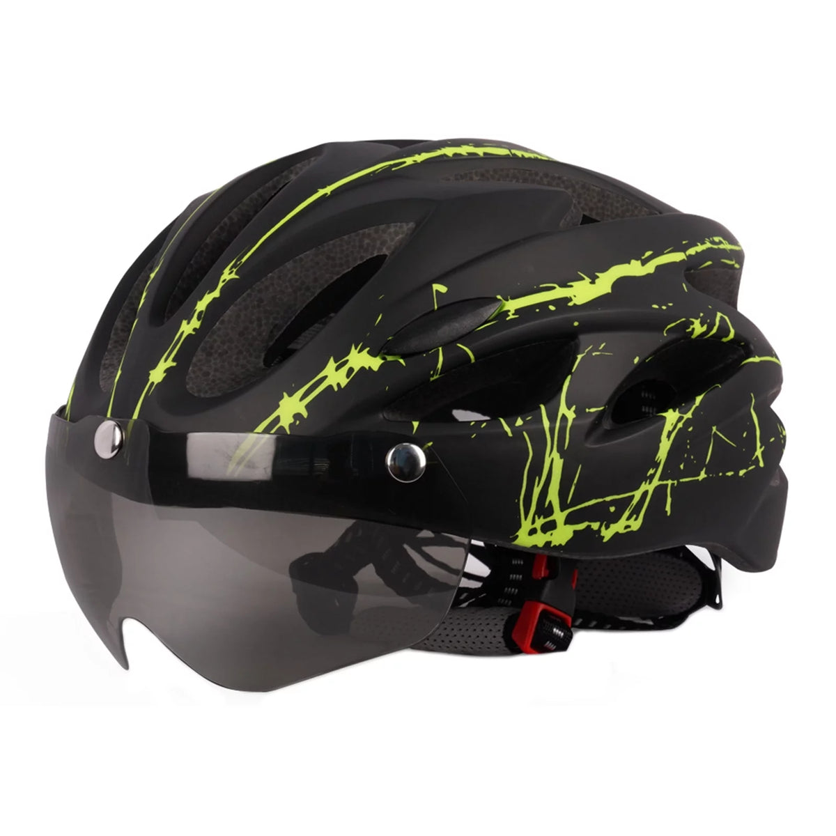 Ultralight Adjustable Cycling Helmet with Goggles G491