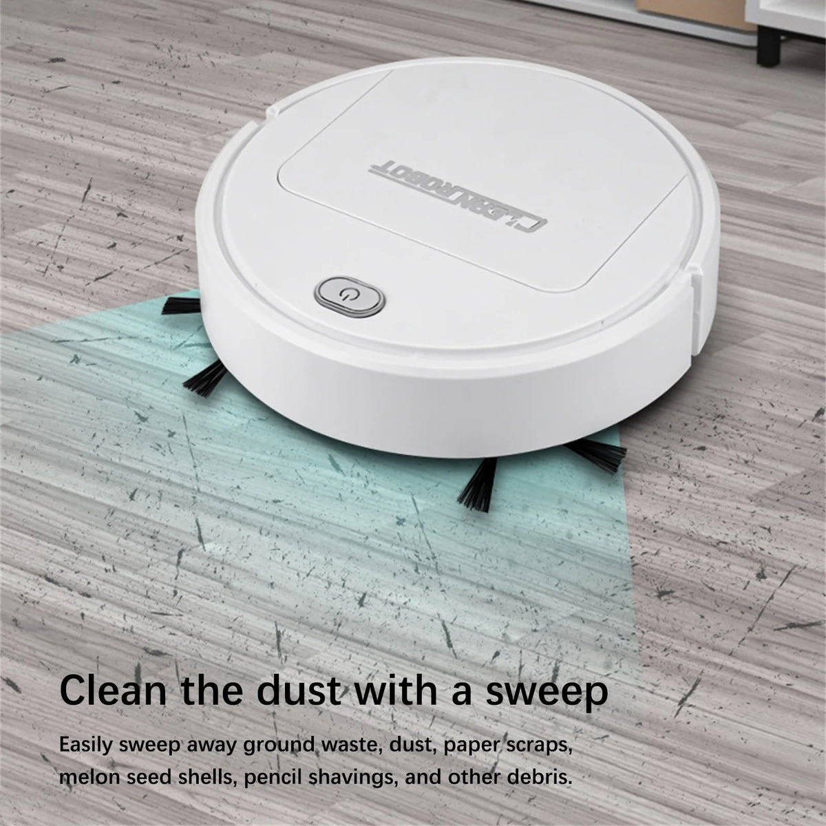 3 In 1 Robotic Cleaner with Dustbin and Brush J2459