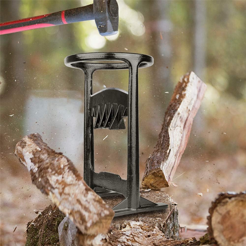 Manual Cast Iron Firewood Splitter Wedge Pack of 2 M8628