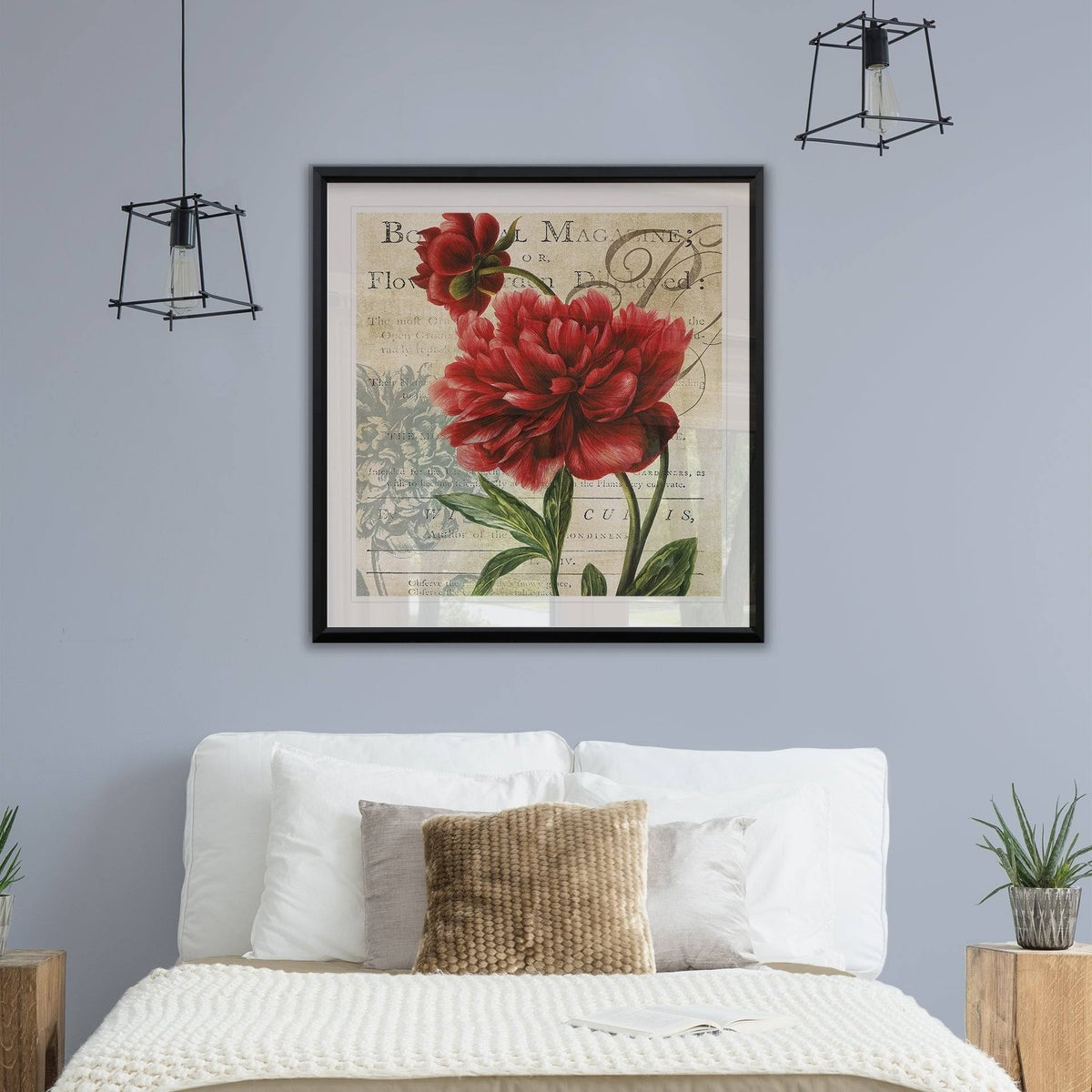 Framed Giclee Print 24x24 G39698