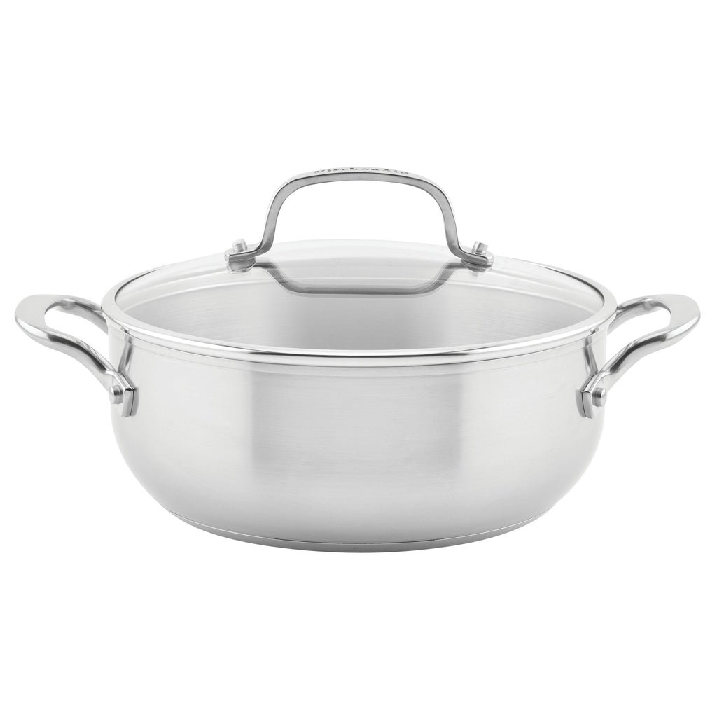 Stainless Steel 4qt Casserole with Lid C927194