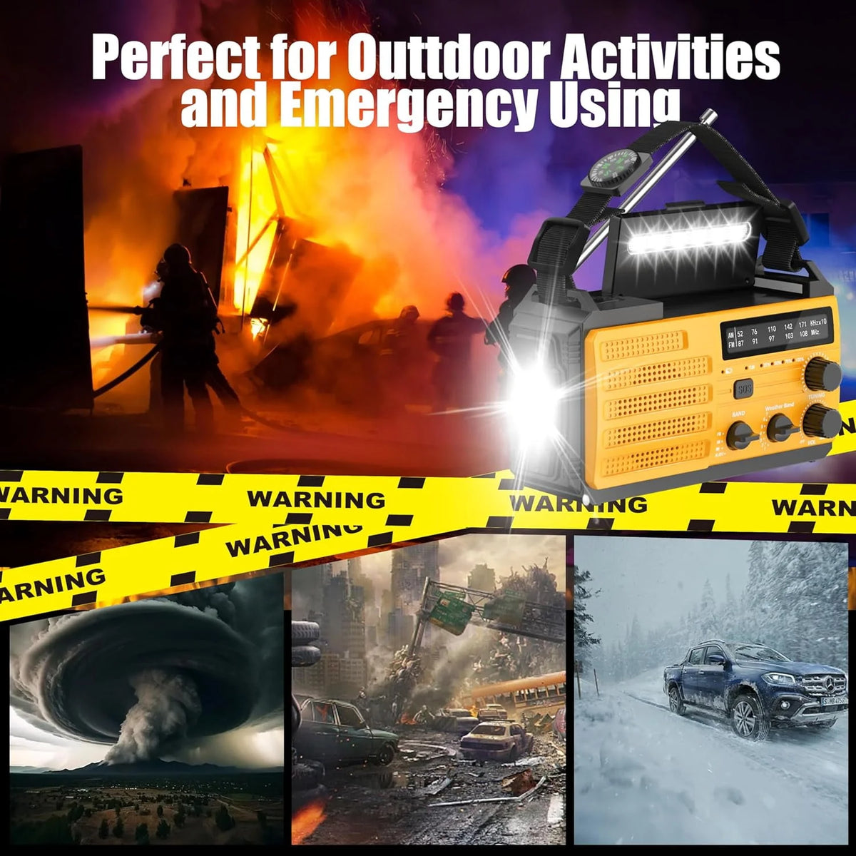 Portable Solar Generator with Solar Panel H25524