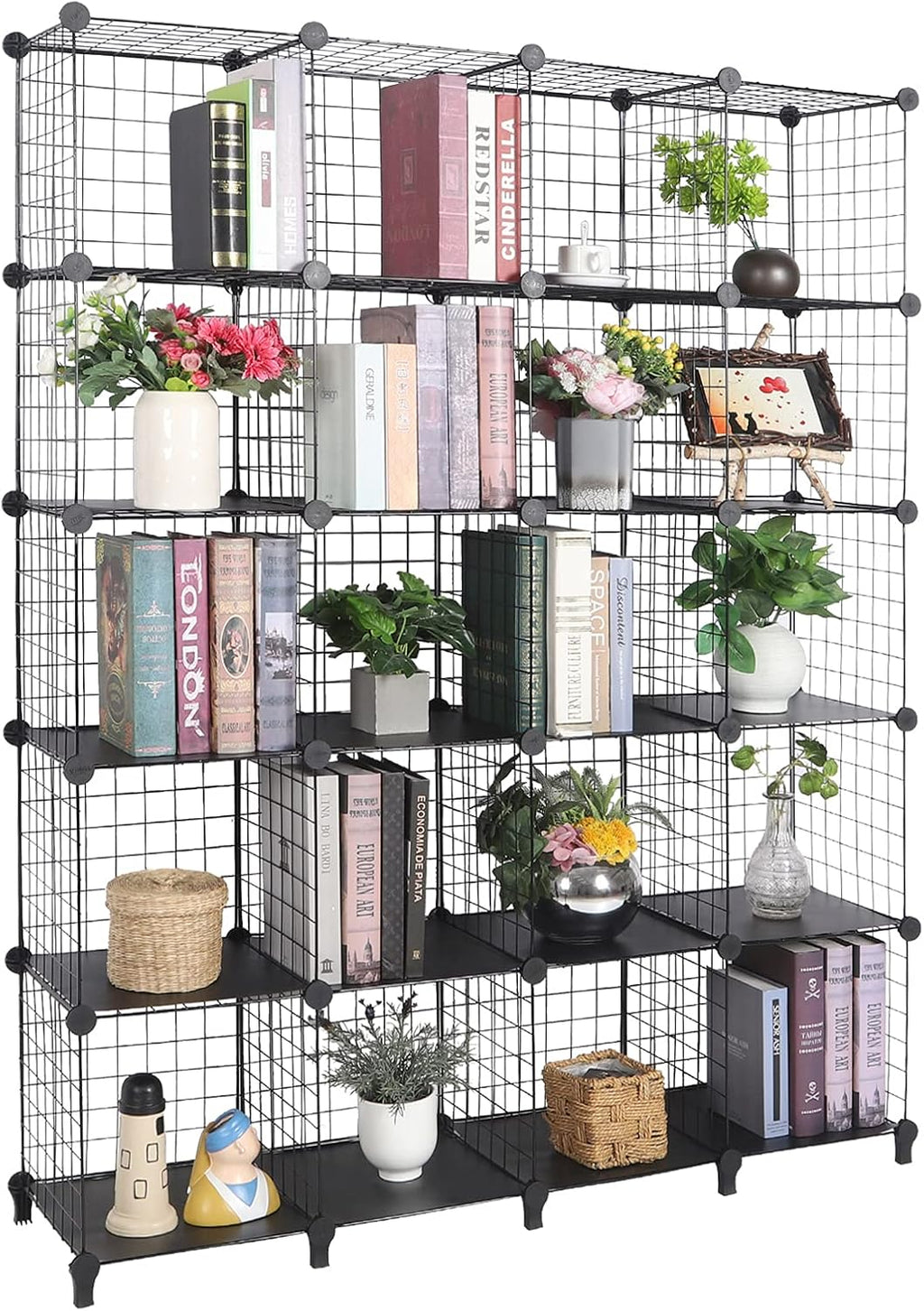 20 Cube Wire Storage Organizer Shelves M5579