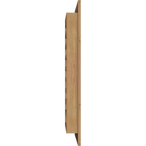 Unfinished Functional Vertical Gable Vent W40290