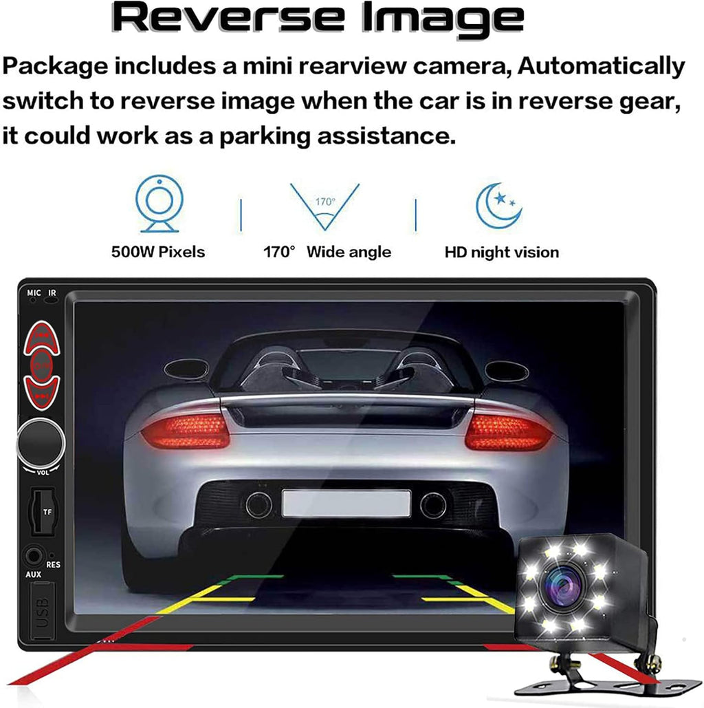 7 Inch Touchscreen Double Din Car Stereo K232362
