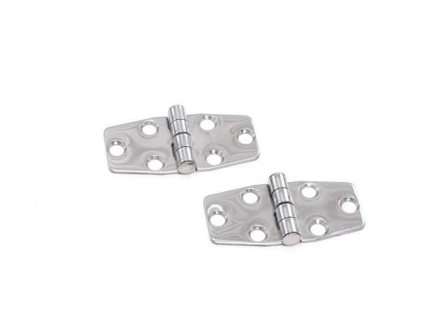 Polished Stainless Steel Marine Grade Door Hinges Set of 10 A1015