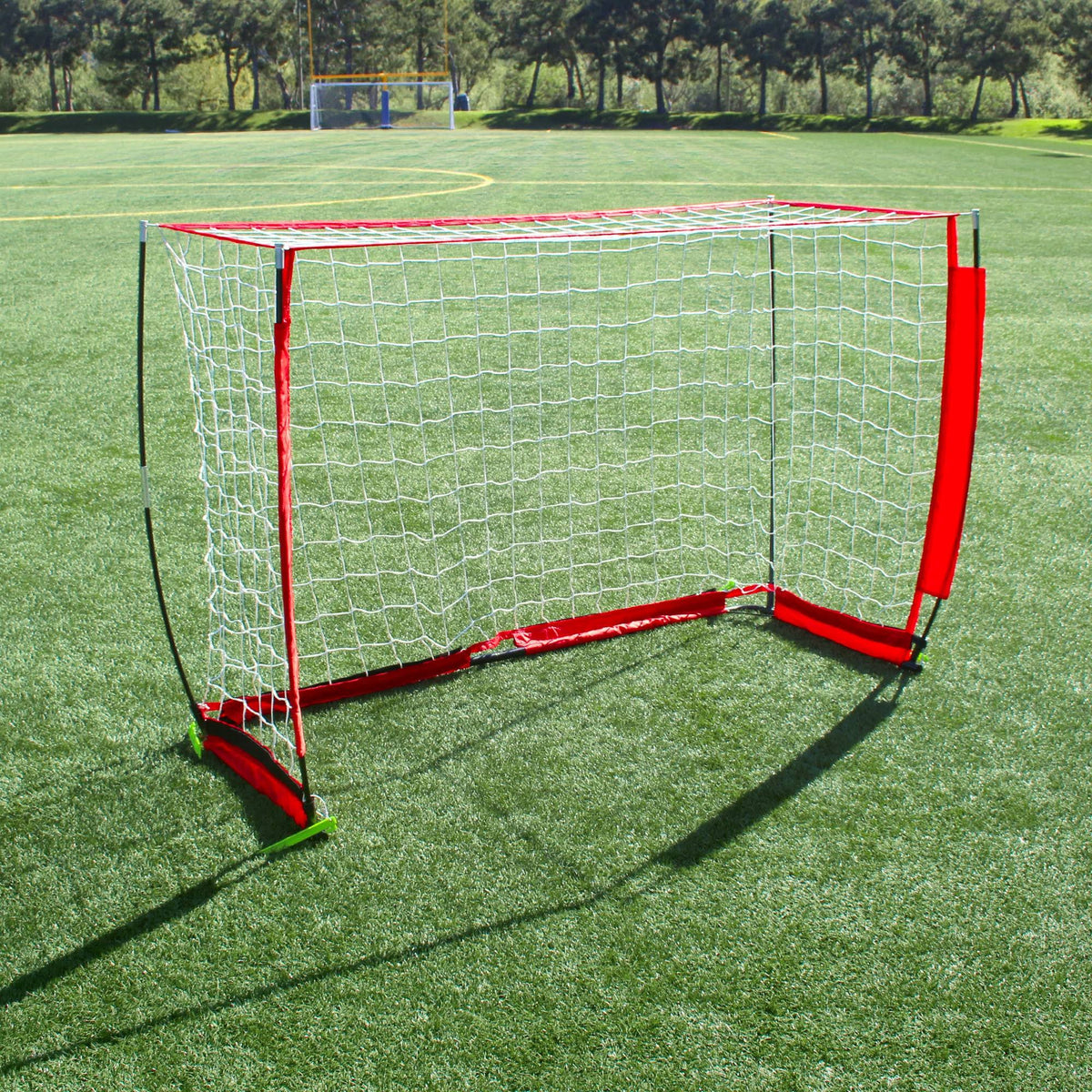 6 Ft Soccer Goal with Cones and Carrying Case D986