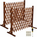2 Pack 27.5 x 63 Extendable Wood Fence L4755
