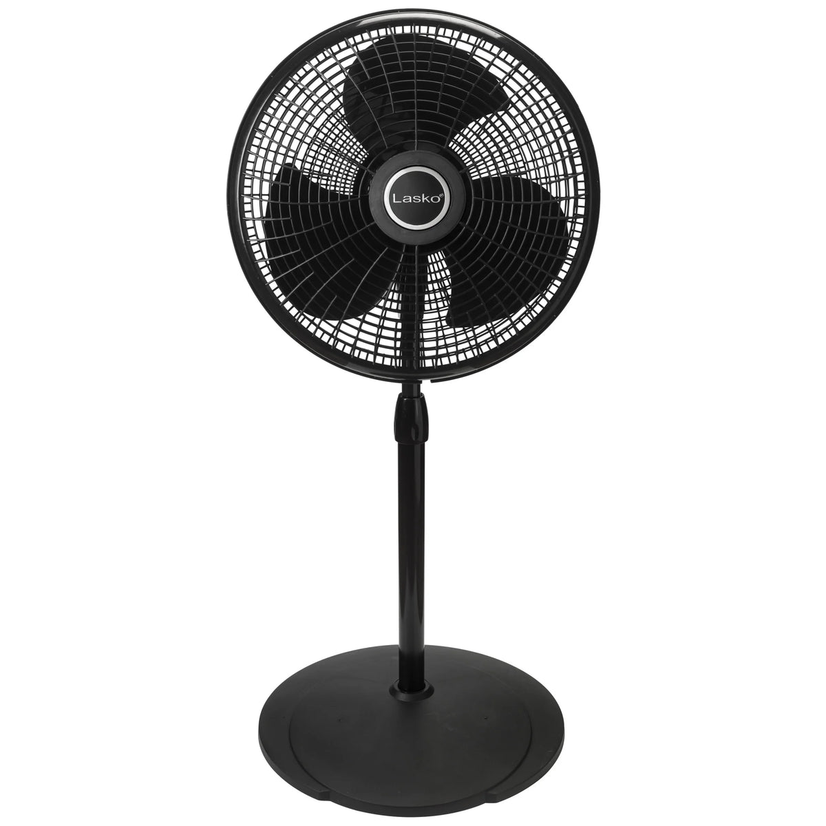 16 Pedestal Fan, Adjustable Height, 3 Speeds, Black E3174