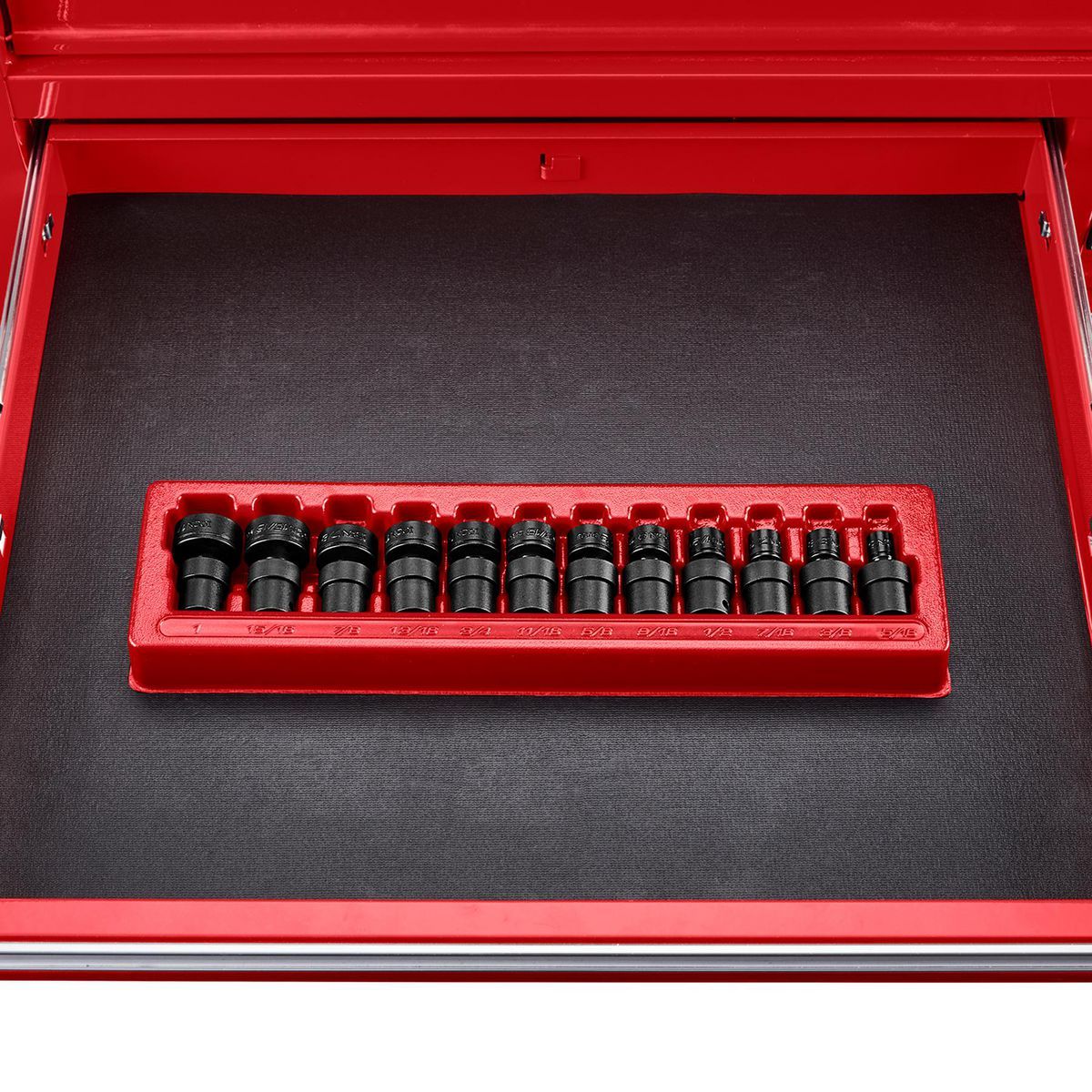 3/8 in. Drive SAE Impact Swivel Socket Set, 12-Piece I7567