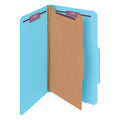 Blue Pressboard Classification Folders I931