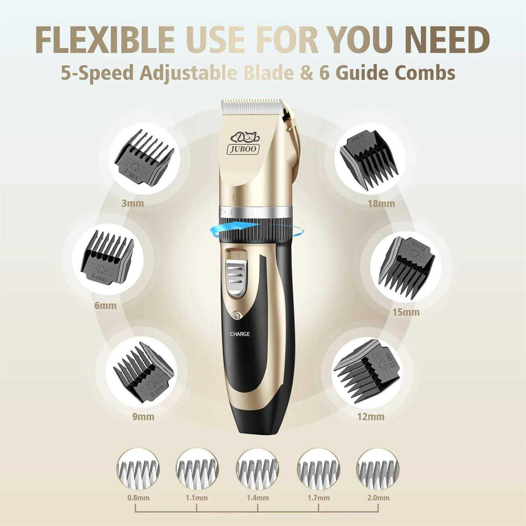 Dog Clippers Low Noise Rechargeable Cordless Grooming Kit H8554