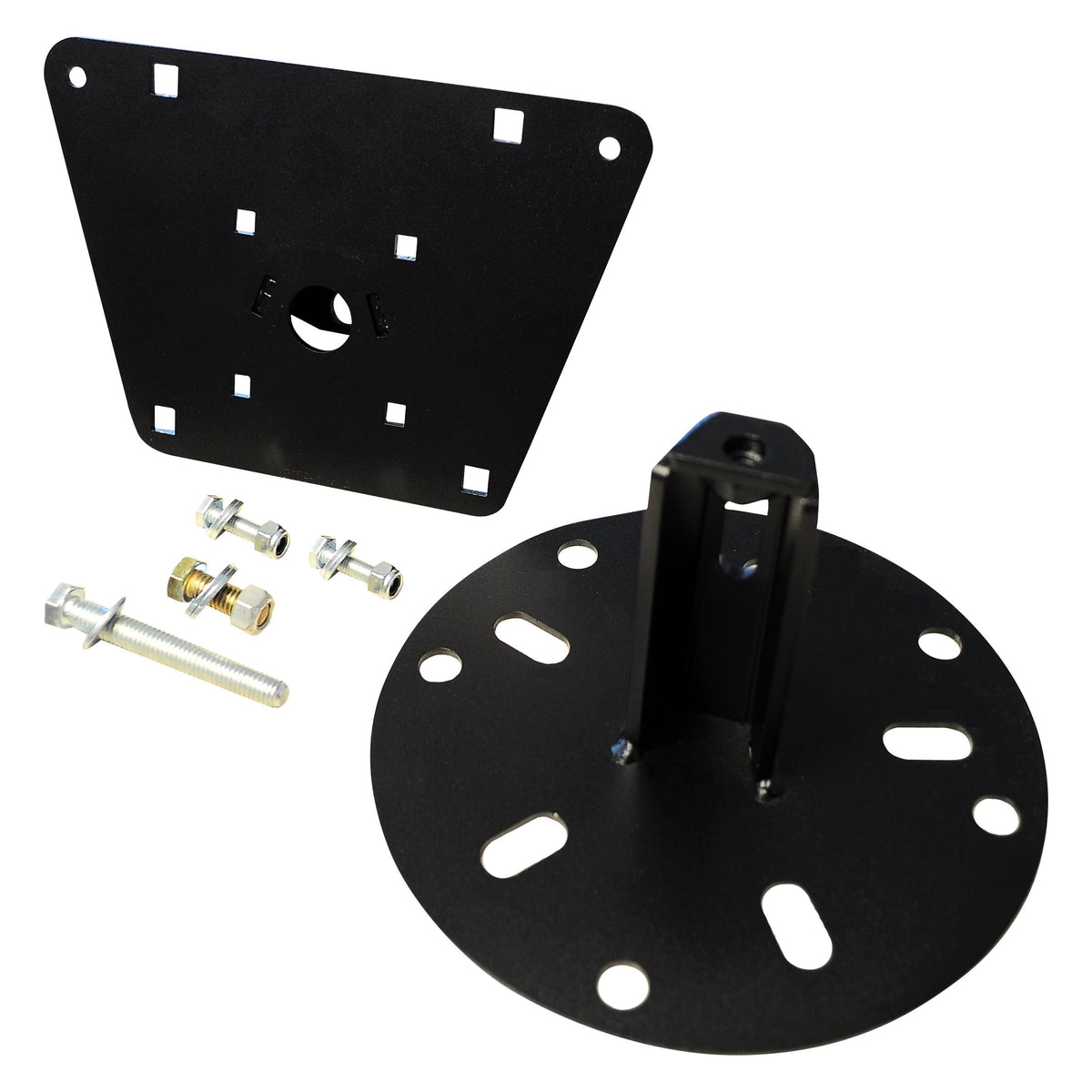 Black License Plate Relocation Bracket Rotopax Can Mount J9201