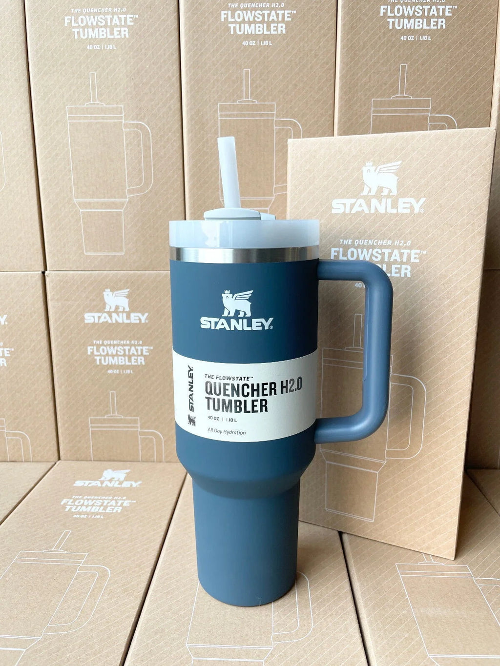 40oz Stainless Steel Tumbler Navy Blue X35565