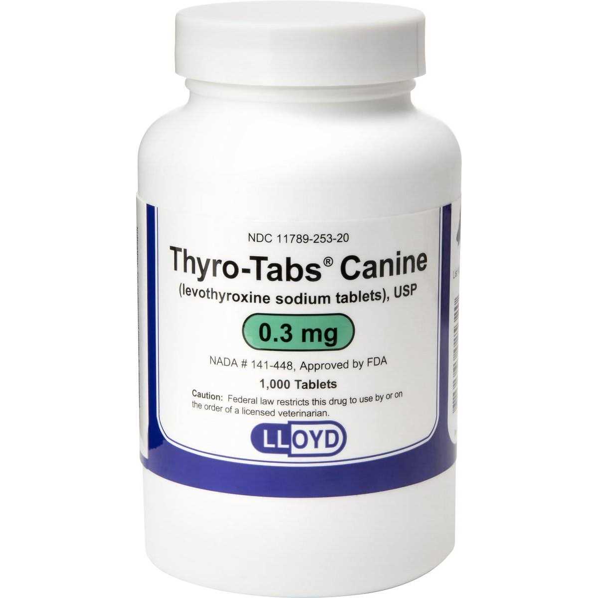 Thyro-Tabs mg B889