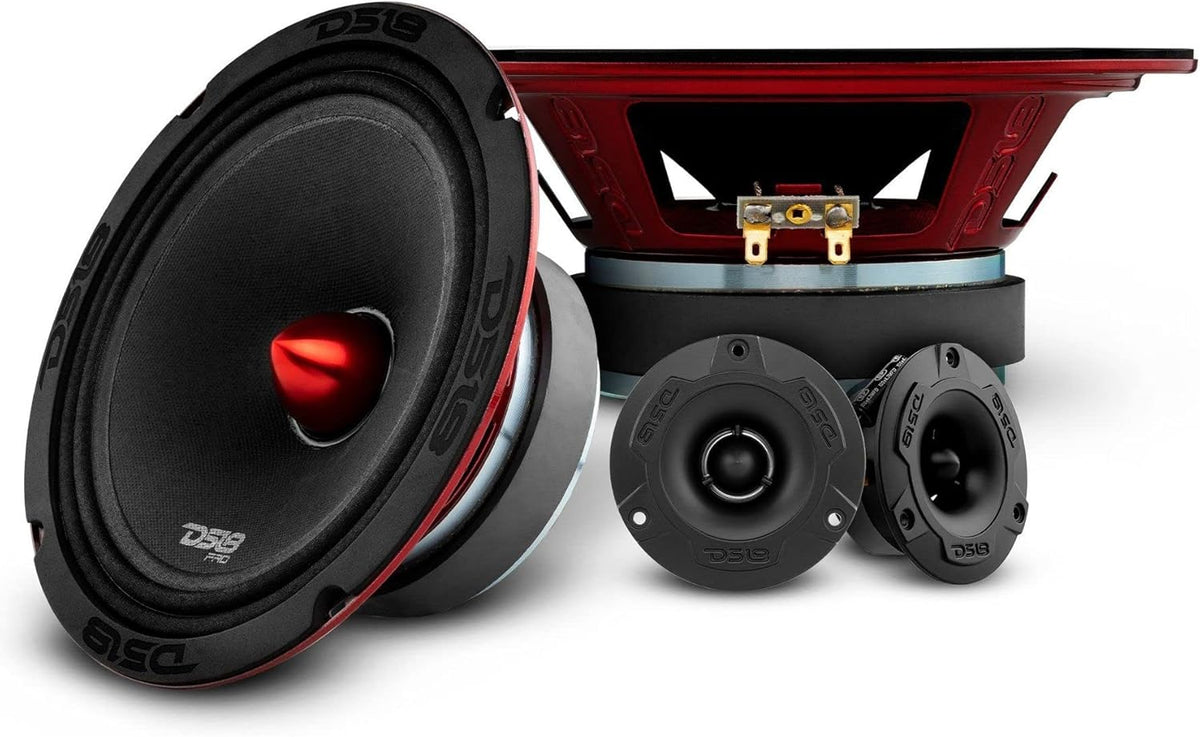 6.4 Midrange Loudspeaker and Aluminum Super Bullet Tweeter with Built in Crossover Y17064