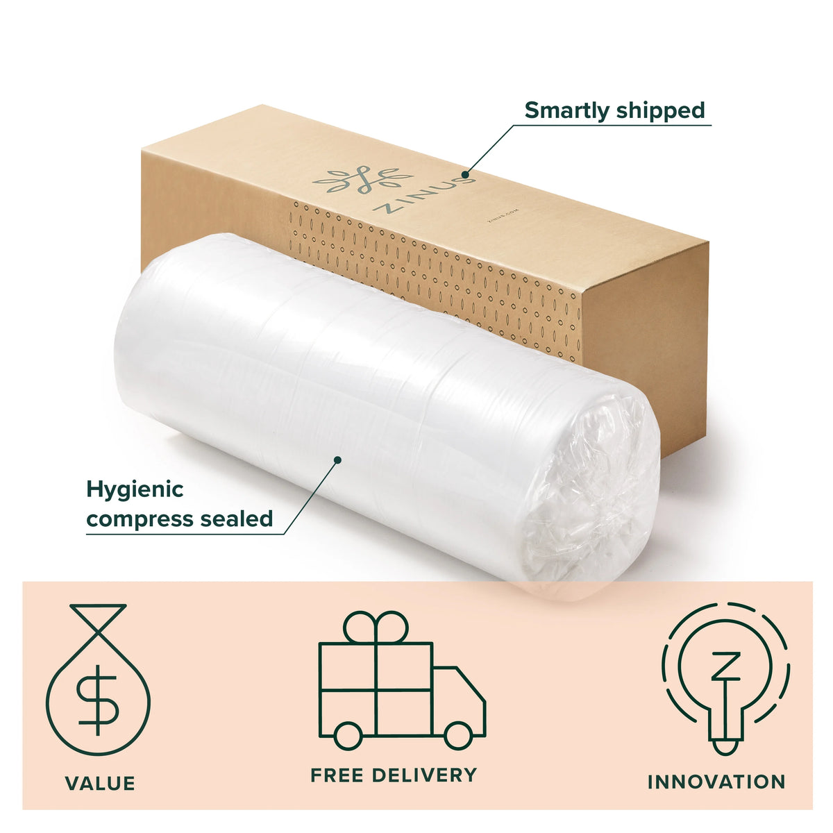 12 Memory Foam Mattress Queen V188677